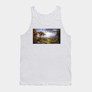 Jasper Francis Cropsey Autumn On the Hudson River Tank Top